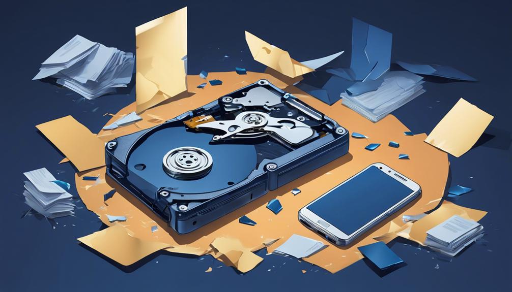 data recovery for devices