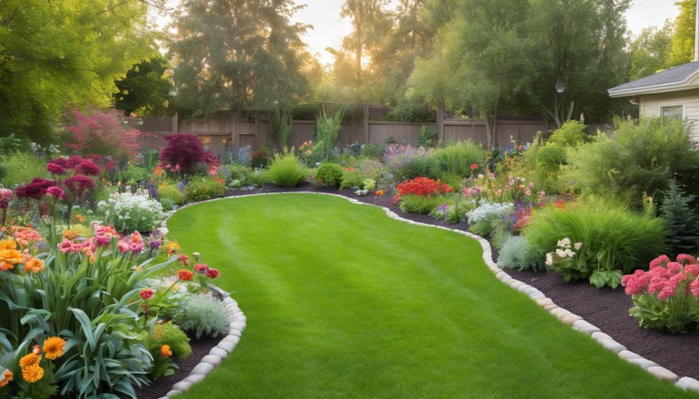 garden drip irrigation installation
